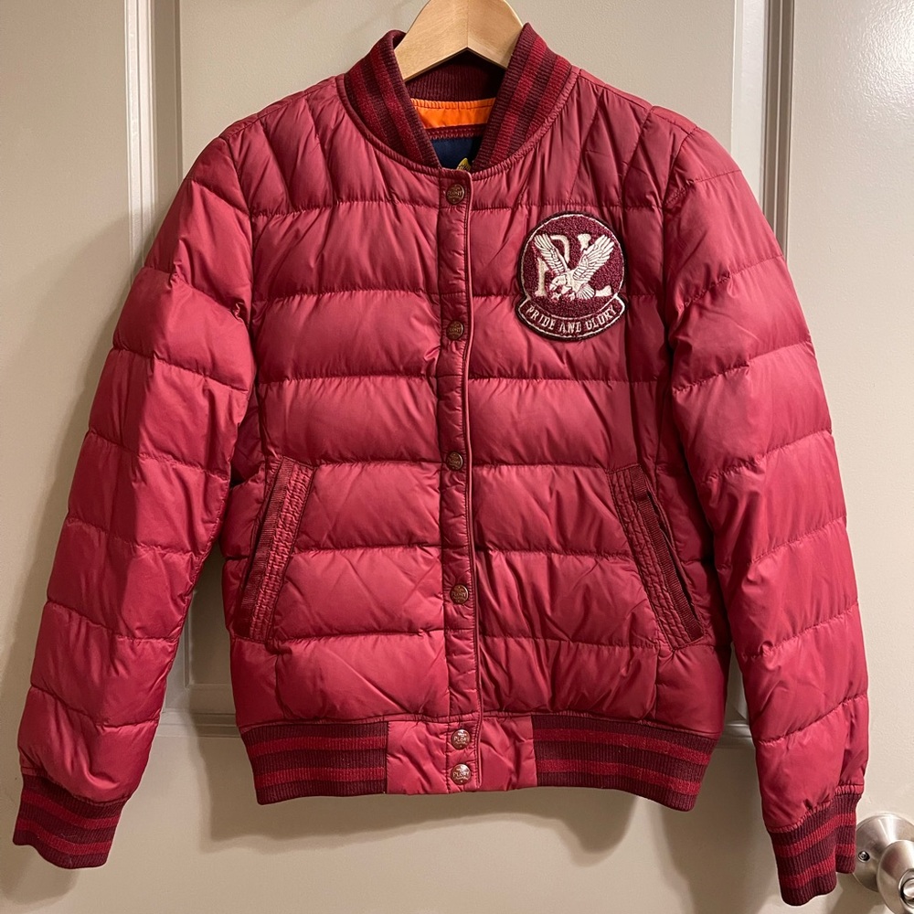 baseball down jacket